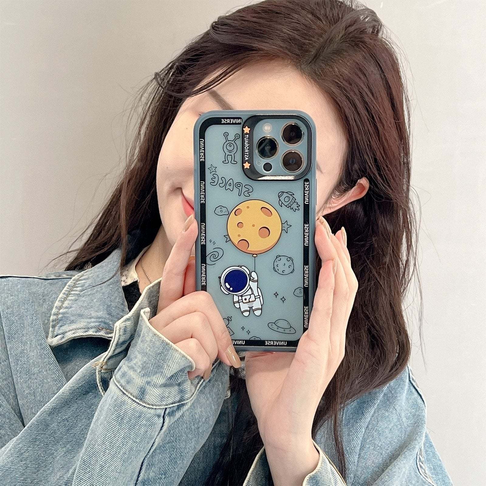 Cartoon Astronaut Case-xinru