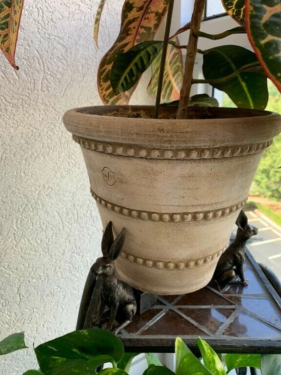 Potty Feet Labrador Dog Figures Planter Riser-xinru