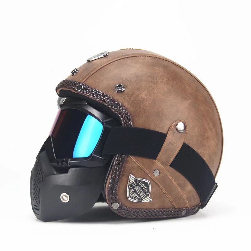 Leather Helmet -6-xinru shop