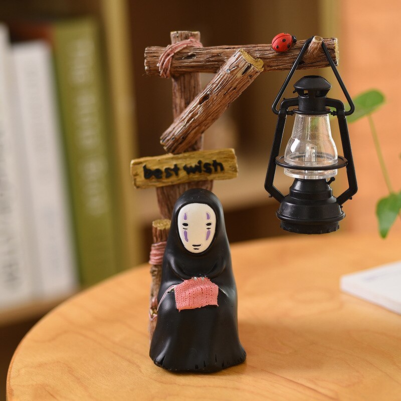 Japanese Kaonashi Spirited Away No Face LED Night Light Figure-xinru
