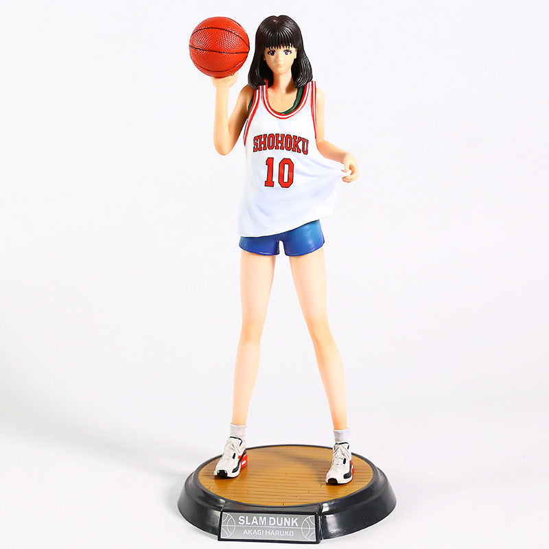 Anime Slam Dunk Akagi Haruko 1/8 Scale PVC Figure Collectible Model Toy-xinru