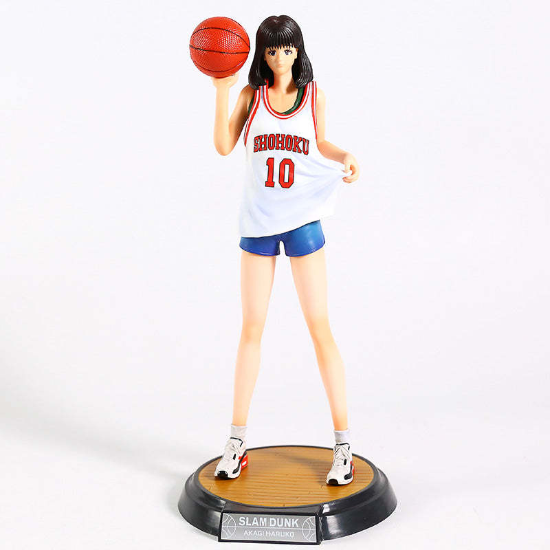 Anime Slam Dunk Akagi Haruko 1/8 Scale PVC Figure Collectible Model Toy-xinru