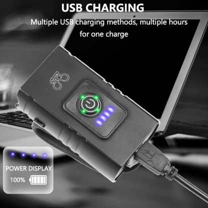 USB Rechargeable Bike Light Super Bright T6 LED Bike Headlight-xinru