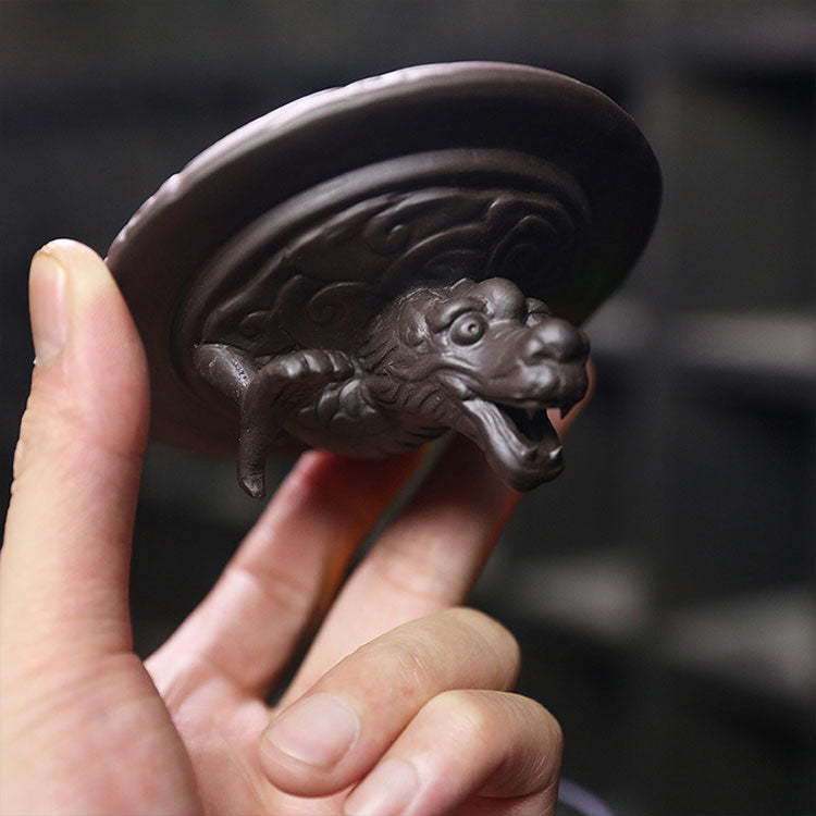 LED Light Dragon Waterfall Incense Burner With Windproof-xinru