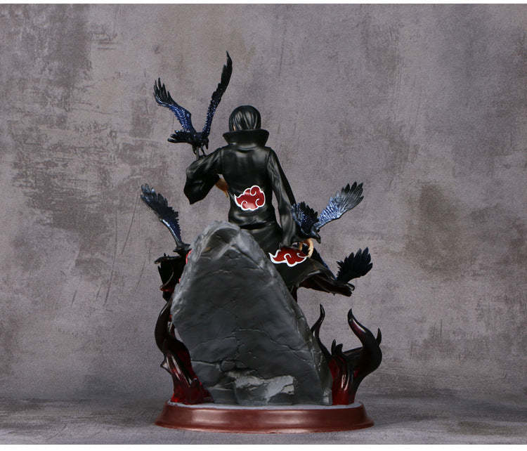 Naruto Shippuden Uchiha Itachi Pvc Action Figure Toy Collection Model Crow-xinru