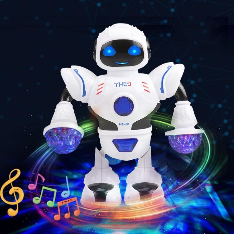 Educational Mini Music Kids Robot Toys-xinru