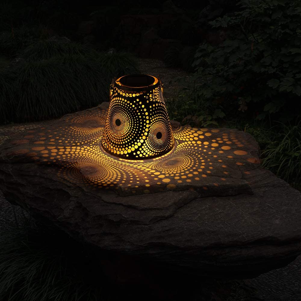 Lattice Distortion Solar Garden Light-xinru shop