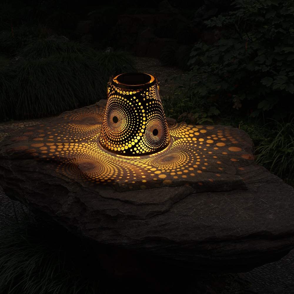 Lattice Distortion Solar Garden Light-xinru shop
