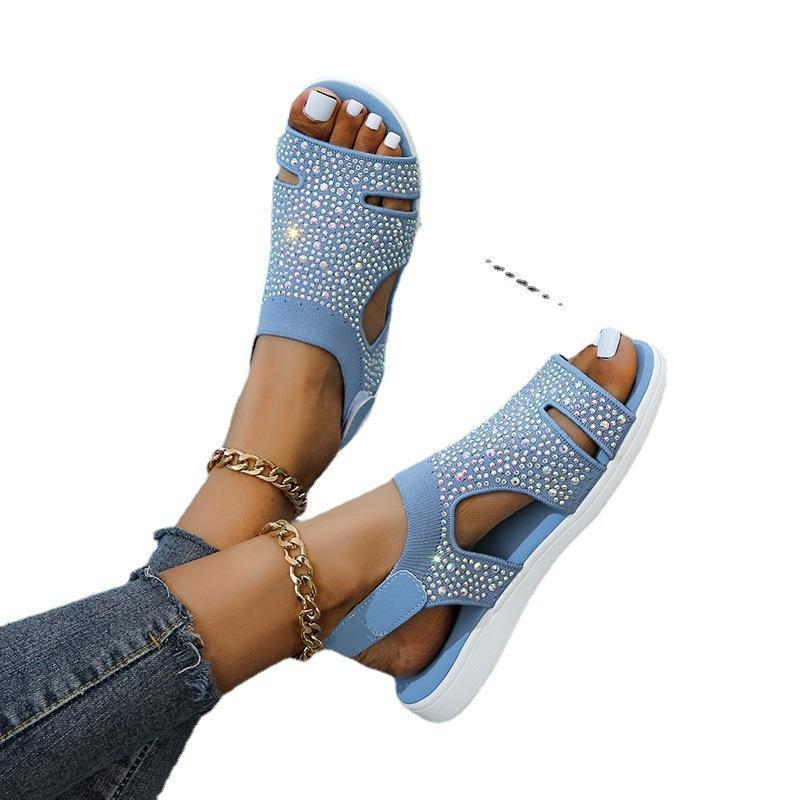 Women's Soft Comfortable Slip-on Fish Mouth Sandals-xinru