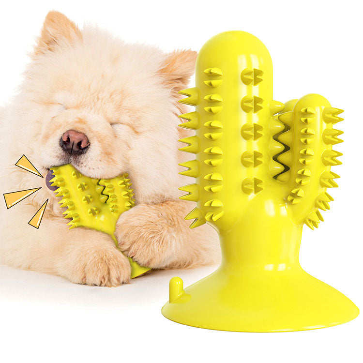 Cactus-shaped Squeaky Dog Chewing Toy-xinru