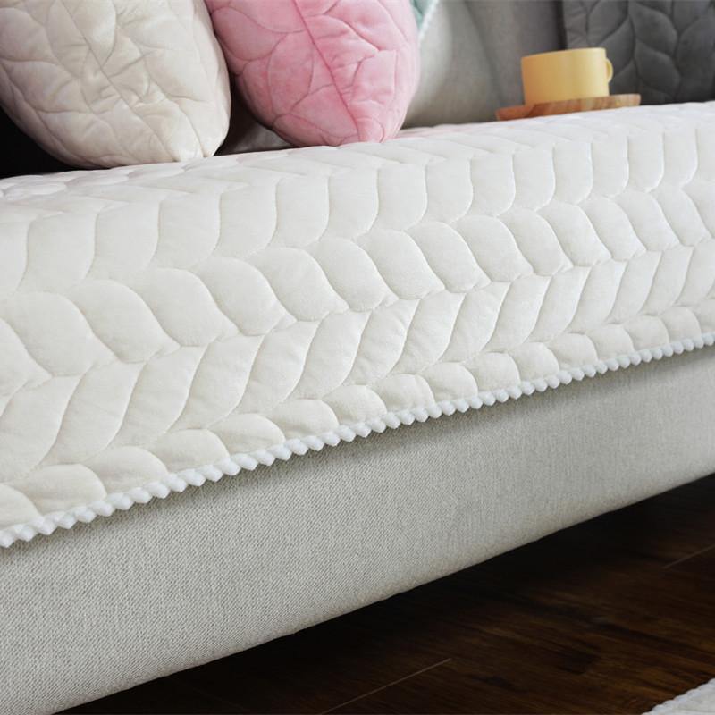 Anti-slip Thick Plush Sofa Cover-xinru shop