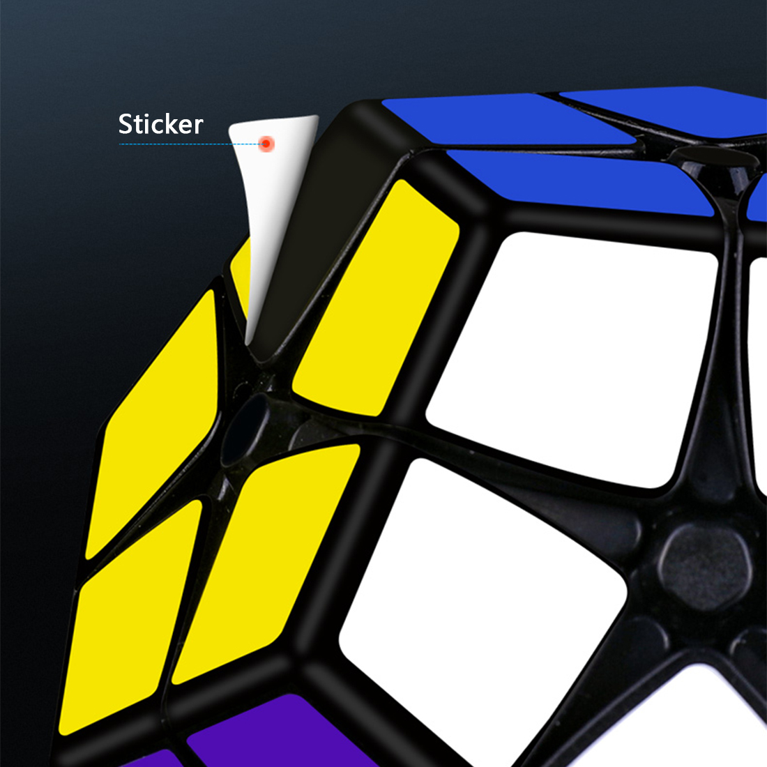 QiYi 2x2 Megaminx-xinru shop