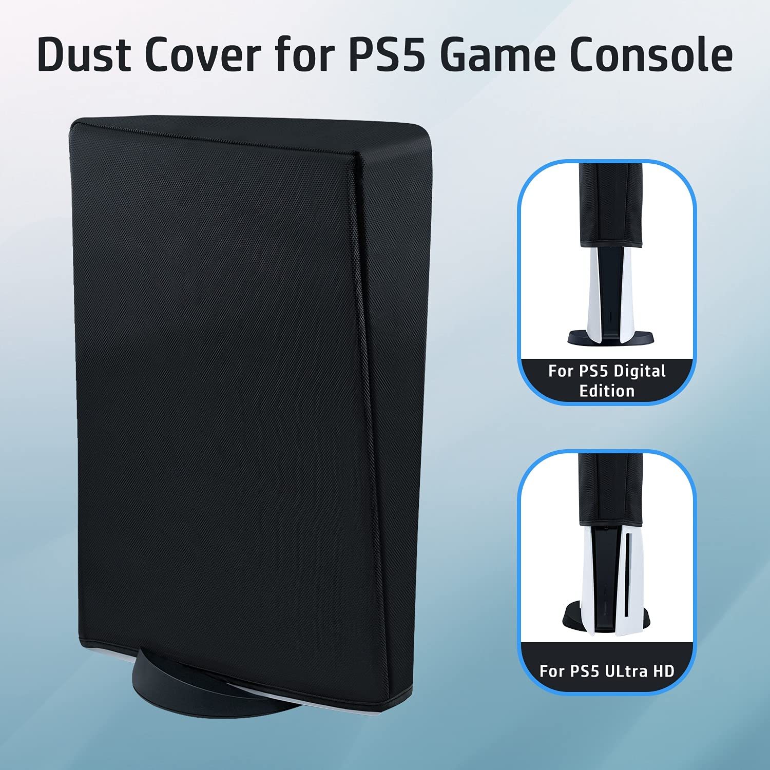 Silicone Scratch Resistant Dust Cover For PS5 Digital Console-xinru