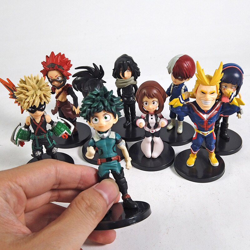 My Hero Academia Collectible PVC Action Figure Toy Model Bundle-xinru