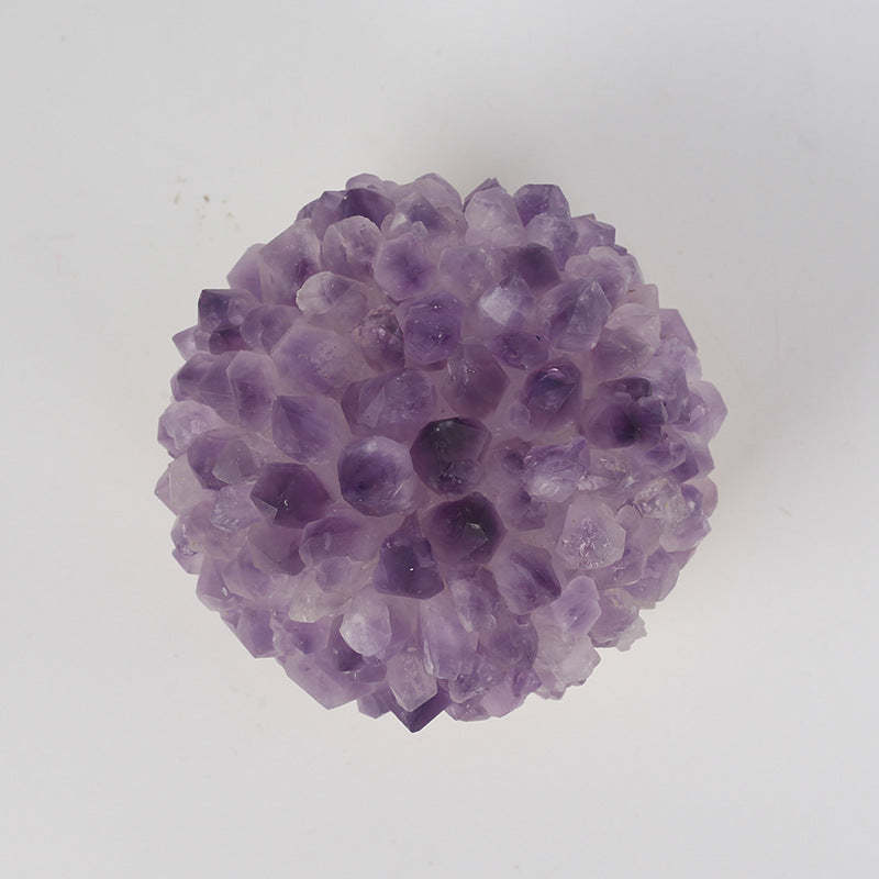 Natural Amethyst Raw Stone LED Lamp-xinru