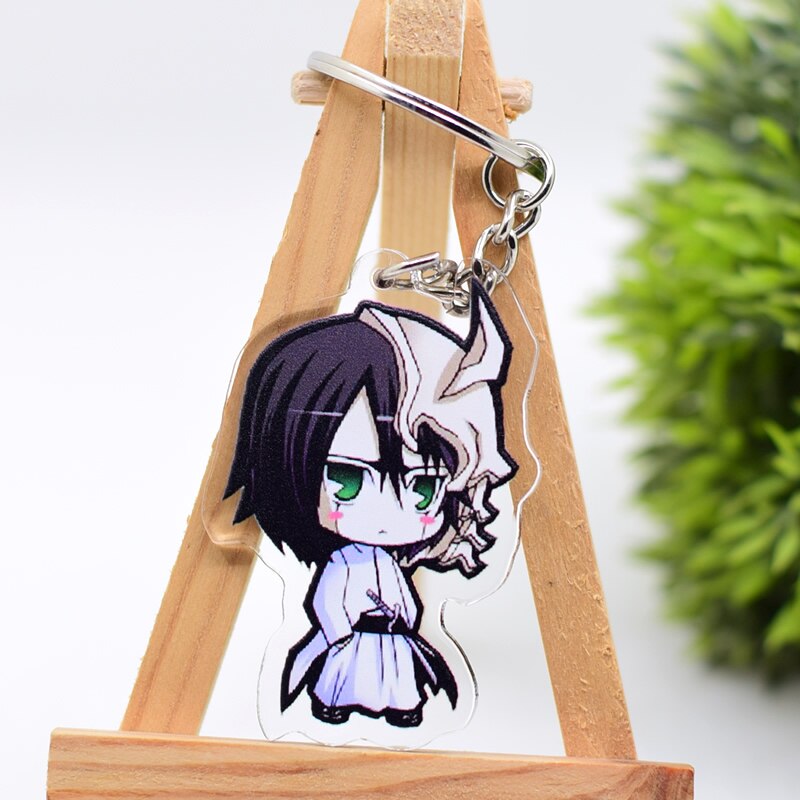 Ichigo Kurosaki Double Sided Anime Keyring Bleach-xinru