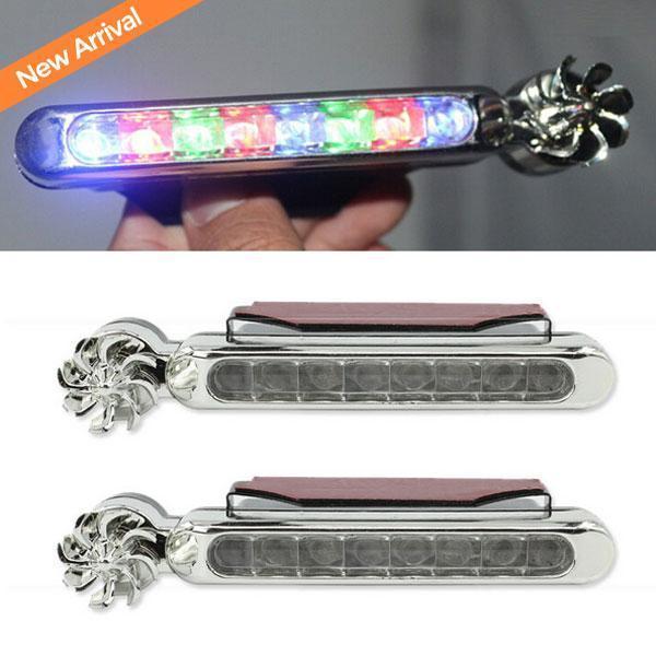 Automatic Wind Power 8 LED Car Light Daylight Headlight-xinru