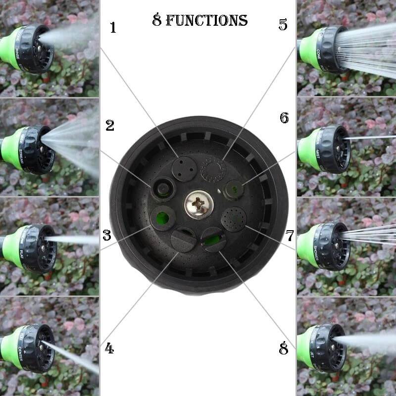 Adjustable High Pressure Washing Water Gun Car Wash Tool-xinru