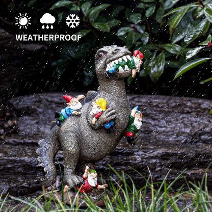 The Great Garden Gnome Massacre Lawn Ornament-xinru