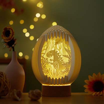 Paper Art Light And Shadow DIY Handmade Creative Paper Carving Lamp-xinru