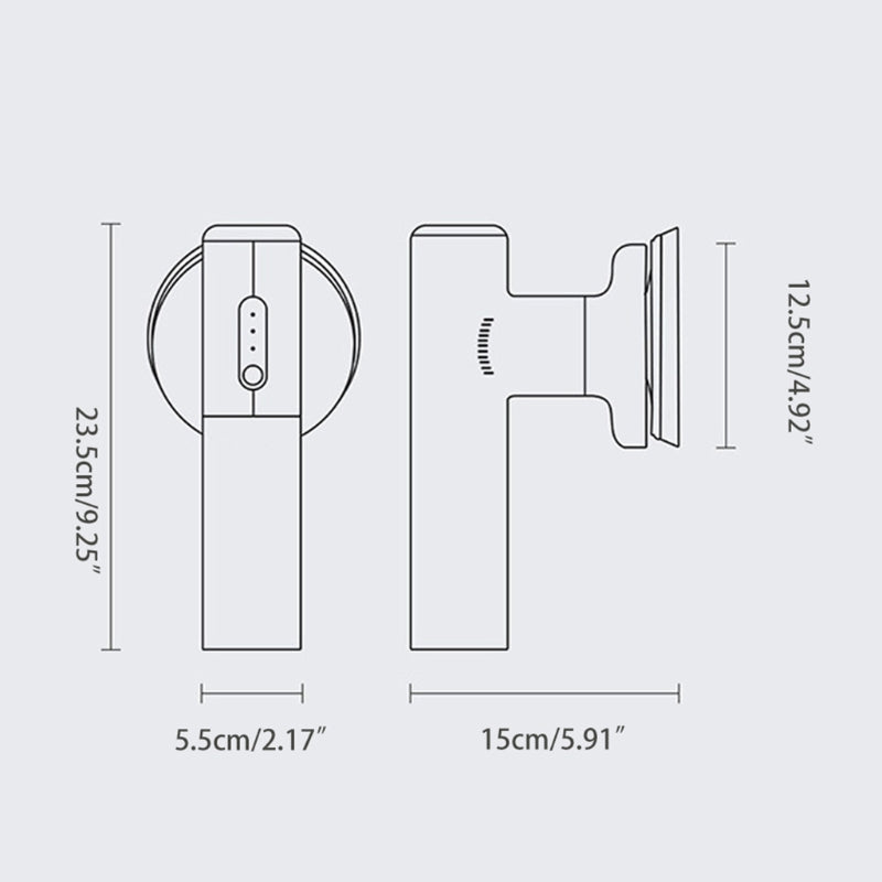 Car Wireless Polisher Waxing Machine 2 Gear Adjustable Speed-xinru