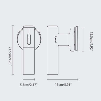Car Wireless Polisher Waxing Machine 2 Gear Adjustable Speed-xinru