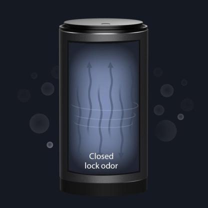 Car Trash Bin Alloy Garbage Can-xinru