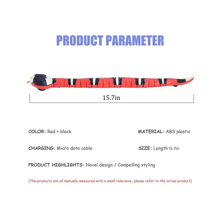 Smart Sensor Interactive Snake Toy For Cats-xinru