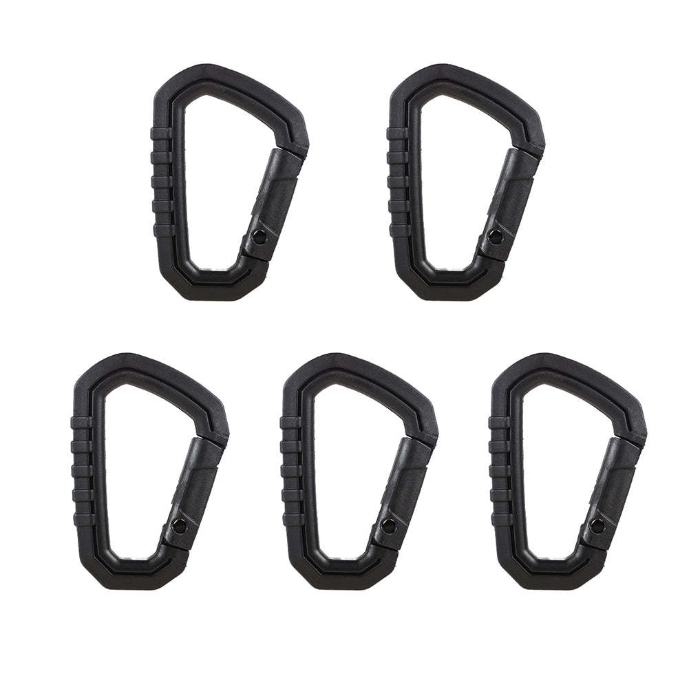 D Ring Snap Buckle Carabiner Keychain Camp EDC Tool Travelling Easy Carrying Kit-xinru