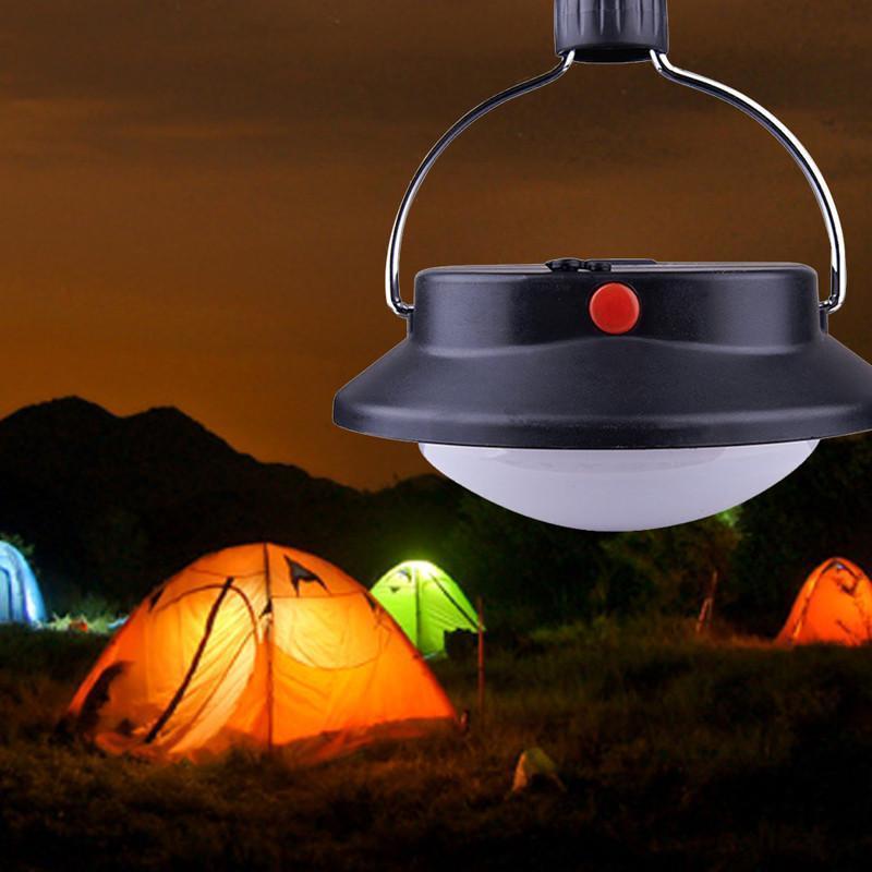 Outdoor LED Camping Lantern Light with Lampshade Circle-xinru