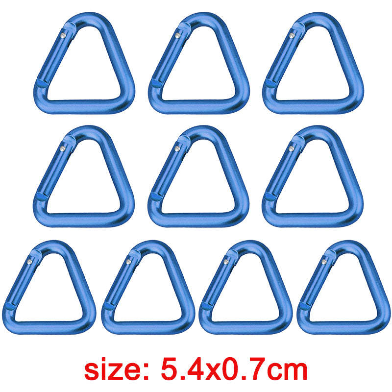 D Ring Snap Buckle Carabiner Keychain Camp EDC Tool Travelling Easy Carrying Kit-xinru