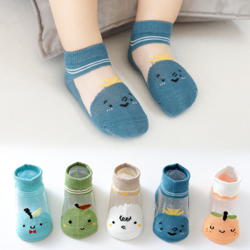 Children's Baby Summer Thin Comfortable Breathable Socks-xinru