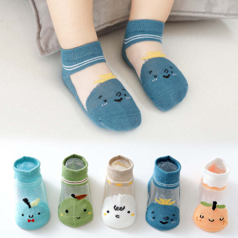 Children's Baby Summer Thin Comfortable Breathable Socks-xinru