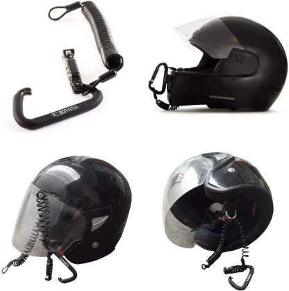 Motorcycle Helmet Lock & Cable-xinru shop