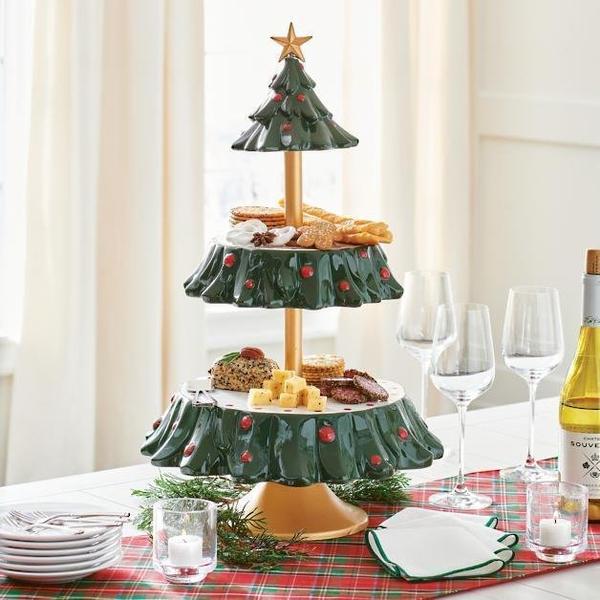 Christmas Snack Serving Stand-xinru shop