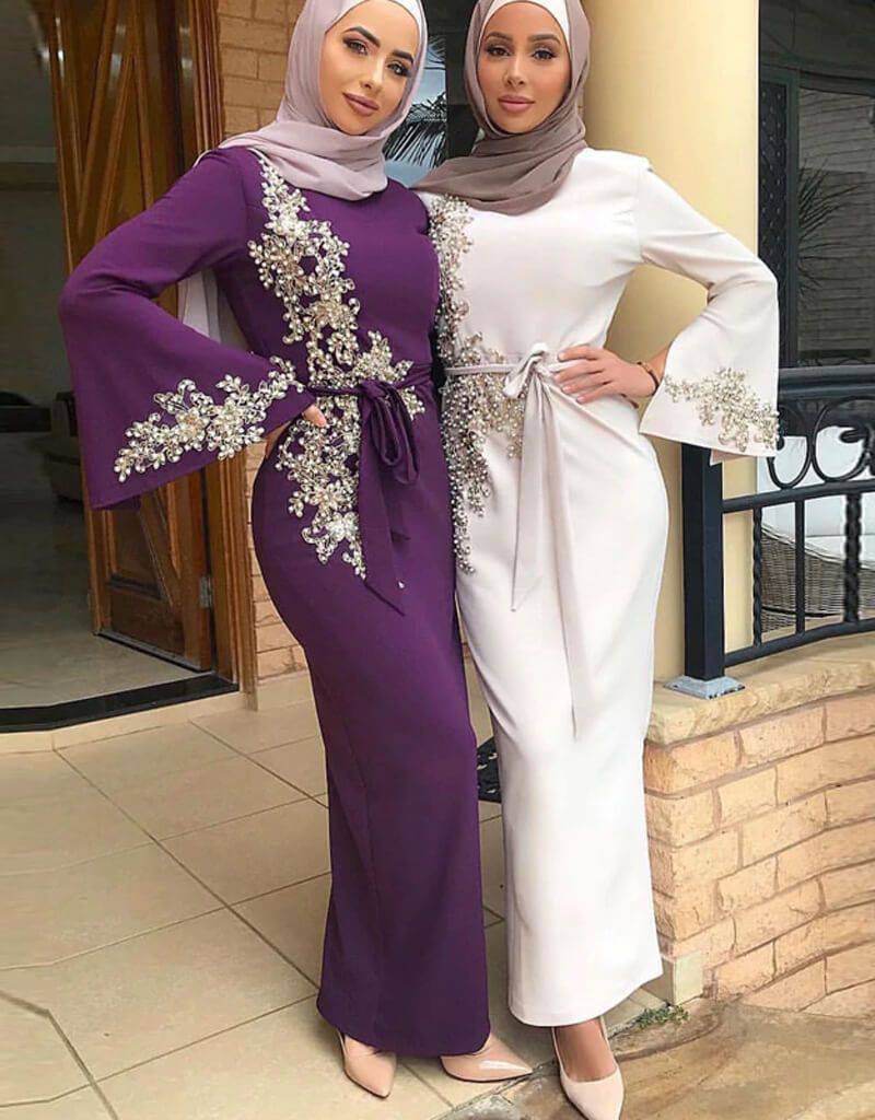 Muslim Ladies Robe Women Dress Eid Al Fitr-xinru