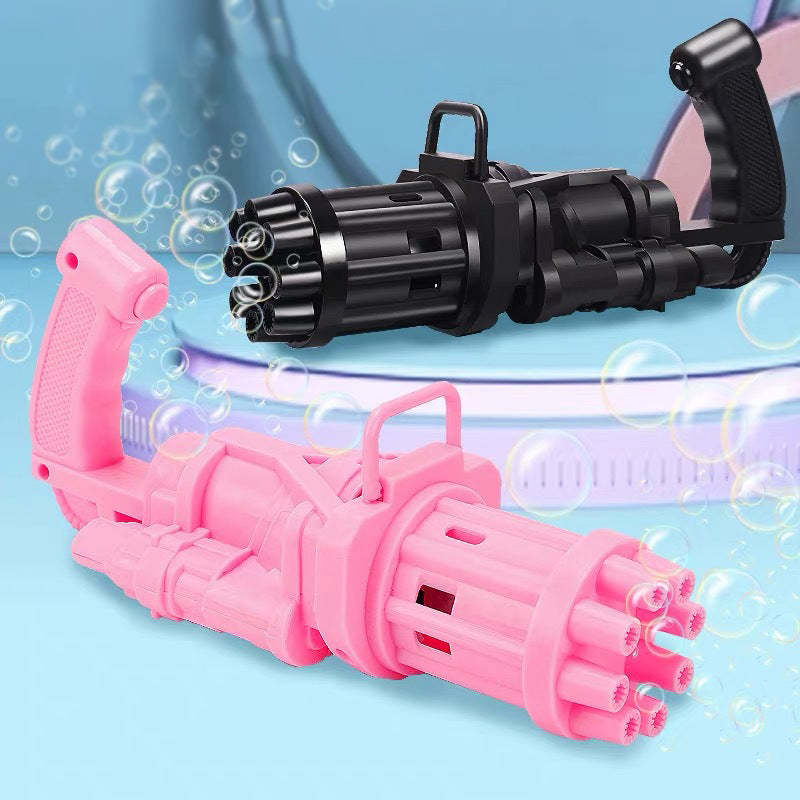 Children's Automatic Gatling Bubble Machine Summer Toys-xinru
