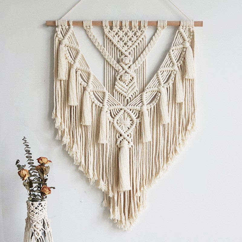 Wall Hanging Tapestry Nordic Hand-woven-xinru shop