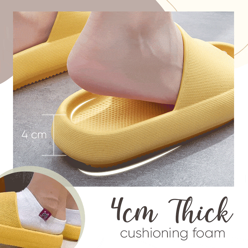 Non-Slip Cloud Slippers Bathroom Sandals With Arch Support-xinru shop
