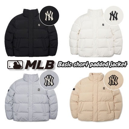 【MLB】Basic Baseball Goose Lightweight Short Padding-xinru shop