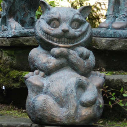 Dwarf Doll Alice In Wonderland Set Resin Garden Ornaments-xinru