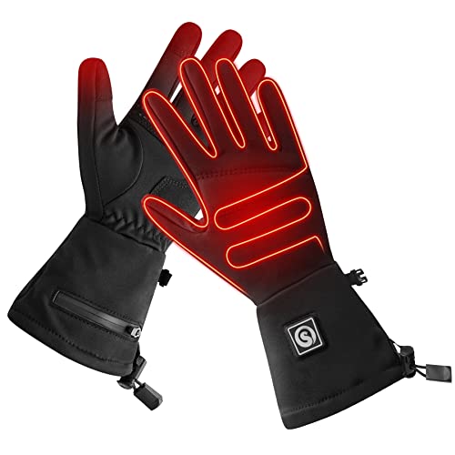 Outdoor Unisex Heated Gloves Liners Electric Gloves-xinru shop