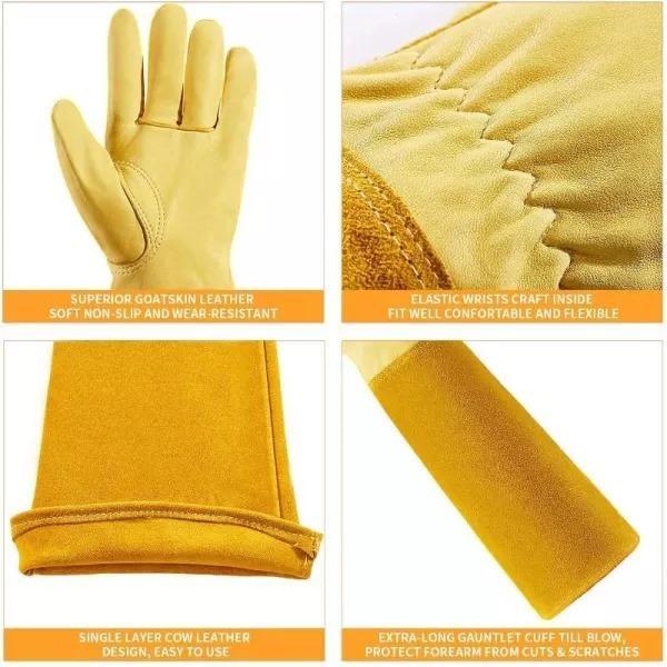 Safety Professional Rose Pruning Thorn Resistant Gardening Gloves-xinru