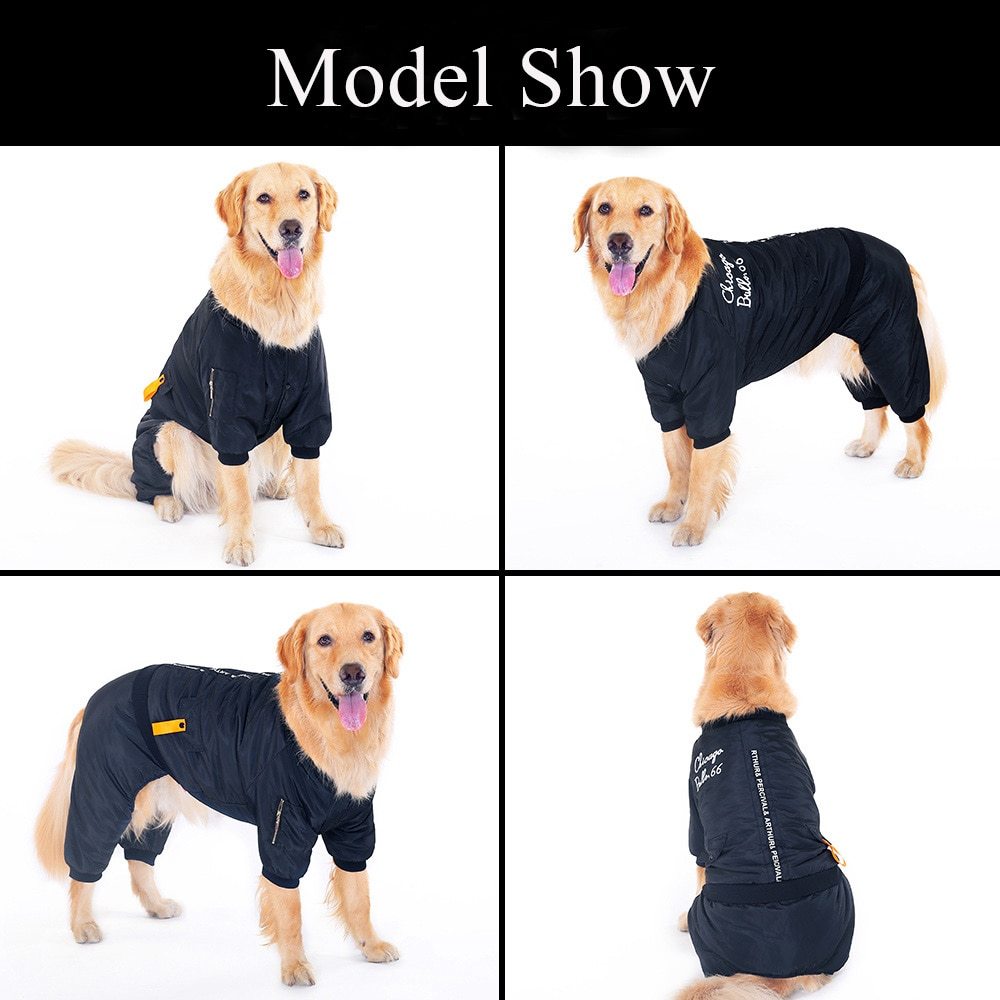 Full-Bodied Dog Jacket  Winter Dog Coat  Dog Winter Clothes-xinru