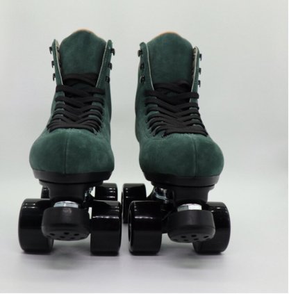 Suede Leather Roller Skates For Men And Women Outdoor-xinru shop