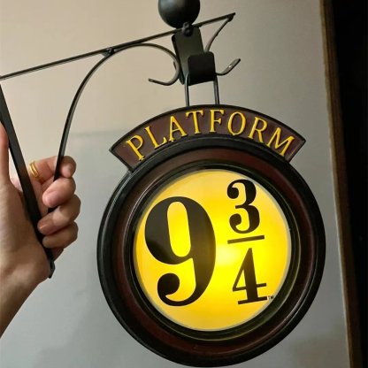 Harry Potter Movie 9 3/4 Wall Light Night Light Decoration Lamp Gift For Kids-xinru