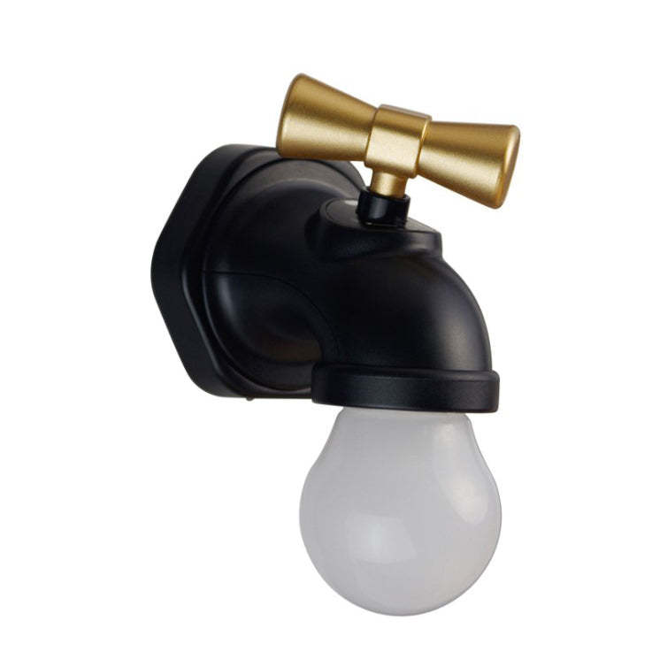 LED Antique Faucet Shape Rechargeable Voice Control Night Light-xinru