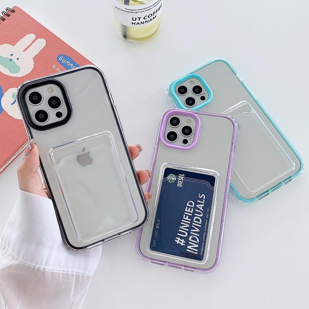 Clear Candy Wallet Case-xinru