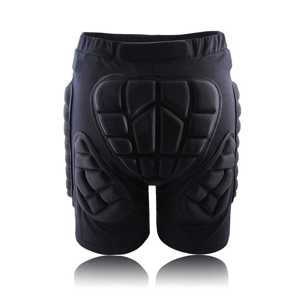 Unisex Motorcycle Snowboard Protection Ski Protective Hip Butt Padded Shorts-xinru