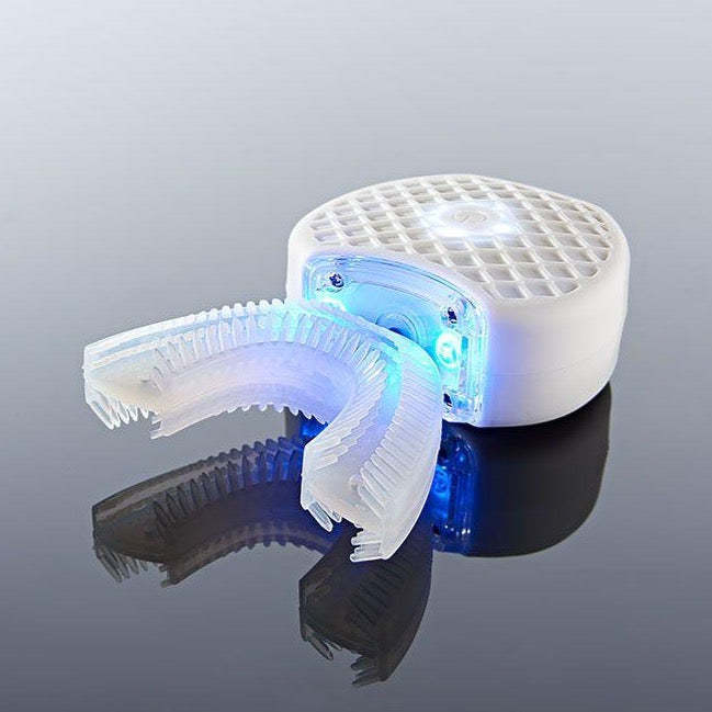 Ultrasonic Electric  Adults Teeth Whitening U Shaped Toothbrush-xinru